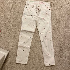 Size 0 Lily Pulitzer Mainline Cropped Straight Jeans